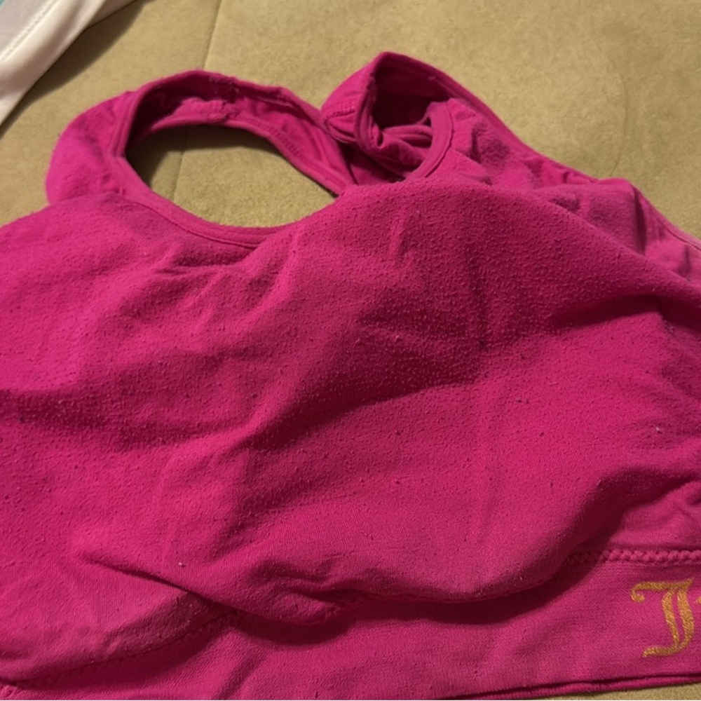 Juicy Couture Pink Sports Bra